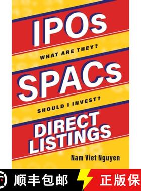 【3-4周达】IPOs, SPACs, & Direct Listings [9781737183426]
