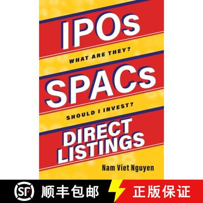 【3-4周达】IPOs, SPACs, & Direct Listings [9781737183426]