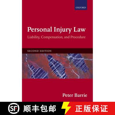 【3-4周达】Personal Injury Law: Liability, Compensation, and Procedure [9780199275717]