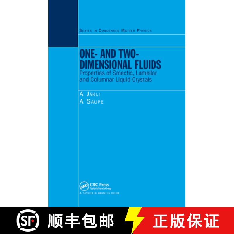 【3-4周达】One- and Two-Dimensional Fluids : Properties of Smectic, Lamellar and Columnar Liquid Crys... [9780367390761]