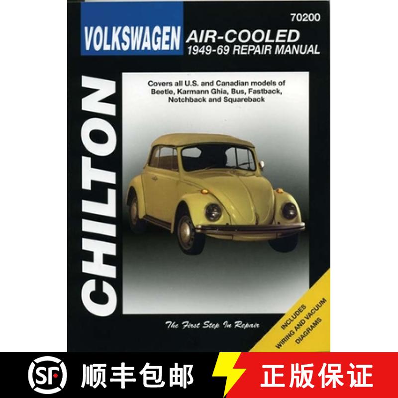 【3-4周达】Volkswagen Beetle, Transporter, Karmann Ghia, Fastback, Squareback and Notchback (1949-69) [9780801990731]