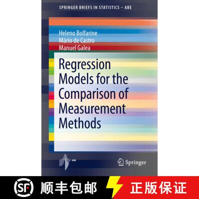 【3-4周达】Regression Models for the Comparison of Measurement Methods (1st ed. 2020) [9783030579340]
