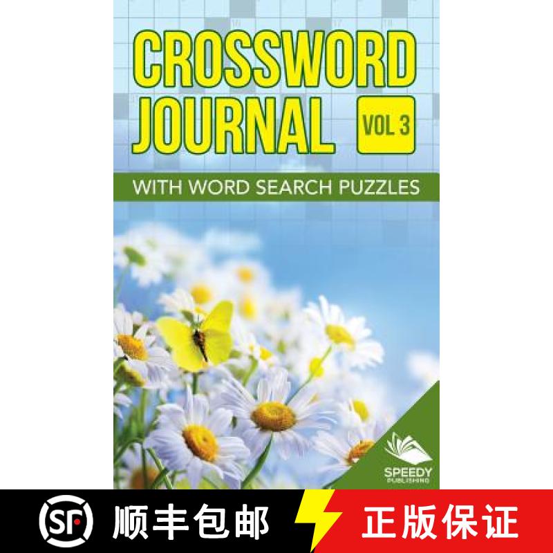 【3-4周达】Crossword Journal Vol 3 with Word Search Puzzles [9781682801703]