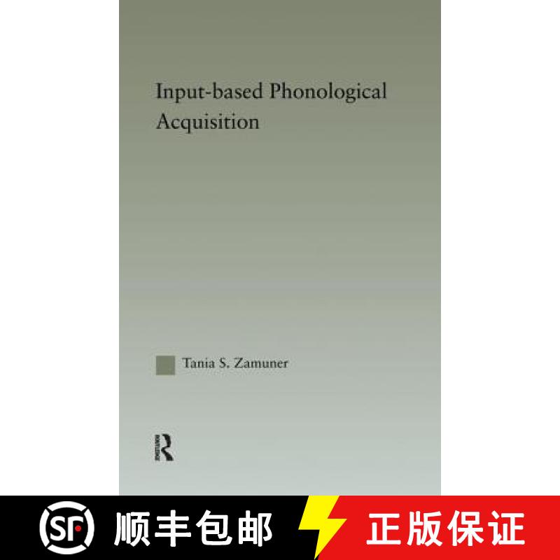 【3-4周达】Input-based Phonological Acquisition [9780415967891]