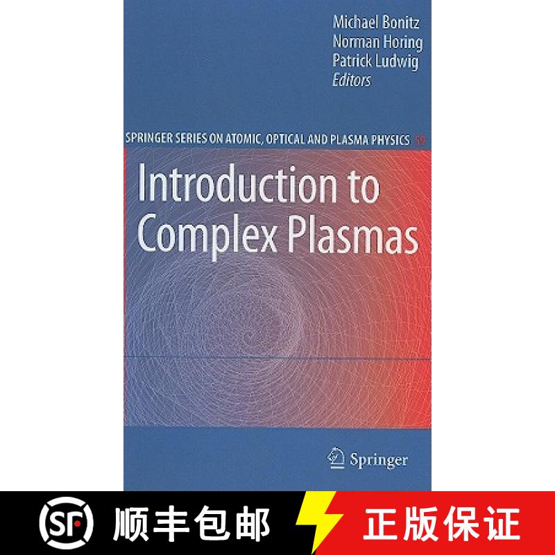 【3-4周达】Introduction to Complex Plasmas [9783642105913]