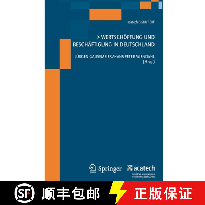 【3-4周达】Wertsch Pfung Und Besch Ftigung in Deutschland [9783642202032]