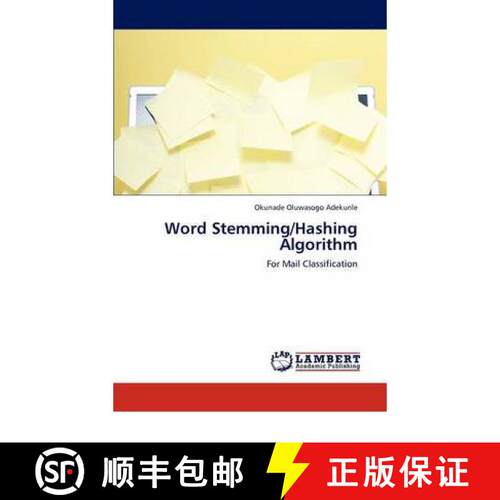 预订 Word Stemming/Hashing Algorithm [9783847306726]