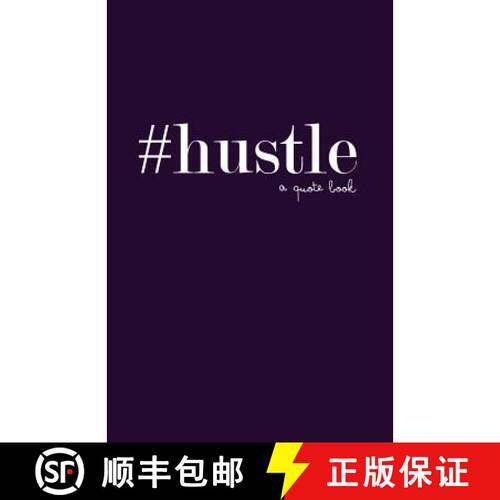 【3-4周达】#hustle: a quote book [9780692334225]