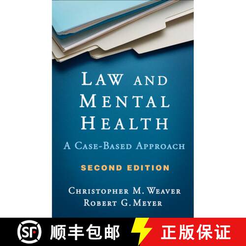 【3-4周达】精装 Law and Mental Health, Second Edition: A Case-Based Approach [9781462540471]