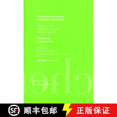 【3-4周达】精装 Fortschritte der Chemie organischer Naturstoffe : Progress in the Chemistry of Organi... [9783211836019]
