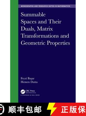【3-4周达】Summable Spaces and Their Duals, Matrix Transformations and Geometric Properties [9780815351771]