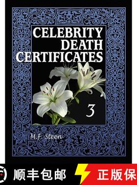 【3-4周达】Celebrity Death Certificates 3 [9780786459353]