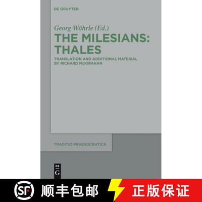 【3-4周达】Thales [9783110315103]