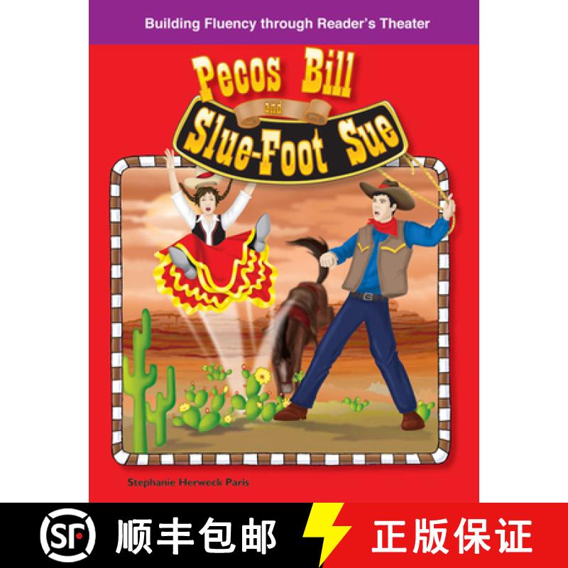 预订 Pecos Bill and Slue-Foot Sue (American Tall Tales and Legends) [9781433309915]
