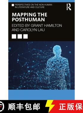 【3-4周达】Mapping the Posthuman [9781032334615]