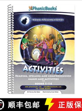 【3-4周达】Phonic Books Moon Dogs Set 3 Vowel Spellings Activities: Photocopiable Activities Accompan... [9781783692934]