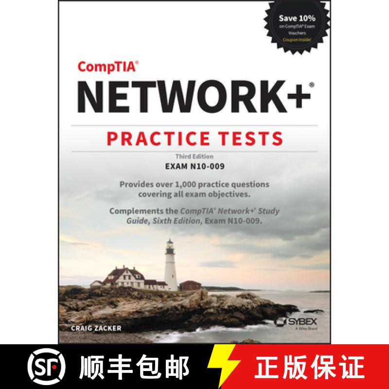 【3-4周达】CompTIA Network+ Practice Tests: Exam N10-009, 3e [9781394239290]