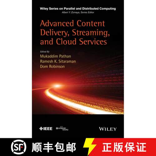 【3-4周达】精装 Advanced Content Delivery, Streaming, And Cloud Services [Wiley计算机] [9781118575215]