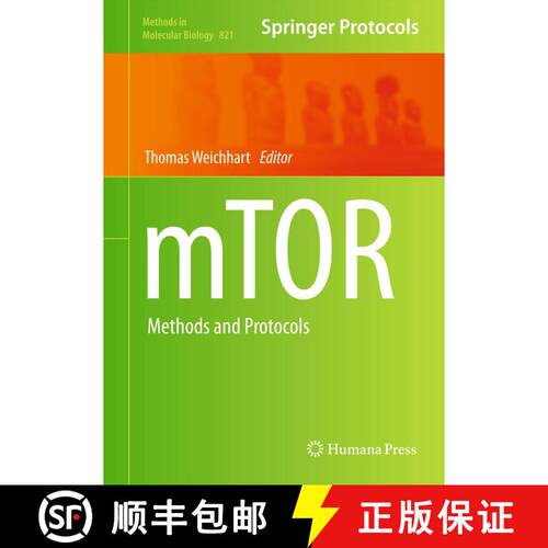 【3-4周达】精装 mTOR : Methods and Protocols [9781617794292]