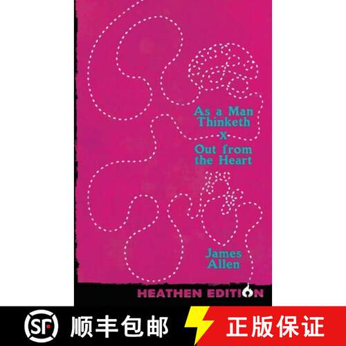 【3-4周达】As a Man Thinketh X Out from the Heart (Heathen Edition) [9781948316408]