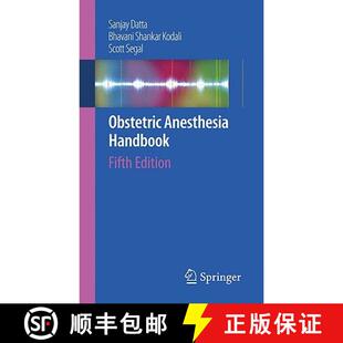 Handbook 4周达 Anesthesia 9780387886015 Obstetric