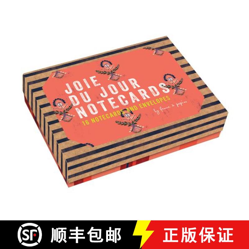 【3-4周达】Joie du Jour Notecards: 16 Notecards and Envelopes [9781452134741]