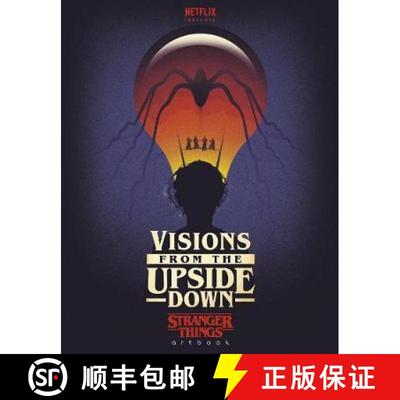 【3-4周达】Visions from the Upside Down : A Stranger Things Art Book [9781529124439]