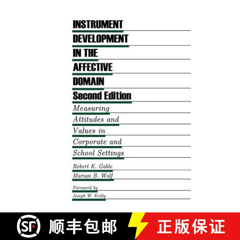 【3-4周达】Instrument Development in the Affective Domain : Measuring Attitudes and Values in Corpora... [9789401046145]