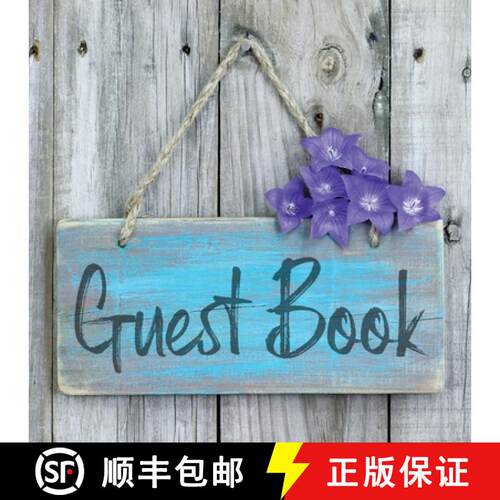 【3-4周达】Guest Book: Sign In Visitor Log Book For Vacation Home, Rental House, Airbnb, Bed And Brea... [9781953557377]