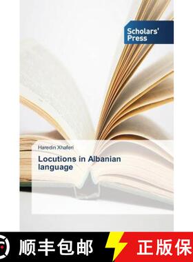 预订 Locutions in Albanian language [9783639763485]