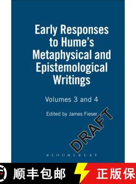 预订 Early Responses to Hume's Metaphysical and Epistemological Writings: Volumes 3 and 4 - Metaphysi... [9781843711162]