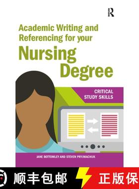 【3-4周达】Academic Writing and Referencing for Your Nursing Degree [9781041054030]
