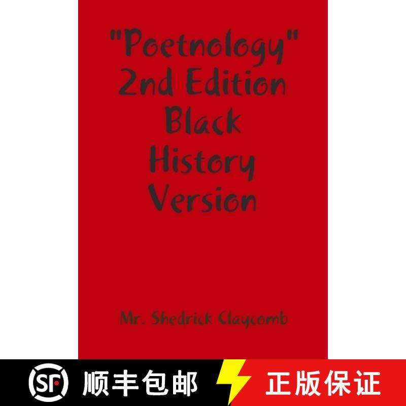 【3-4周达】Poetnology 2nd Edition Black History Version [9780557048588]