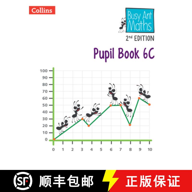 【3-4周达】Busy Ant Maths 2nd Edition -- Pupil Book 6c [9780008613457]
