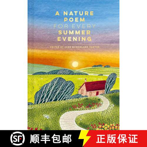 【3-4周达】精装 A Nature Poem for Every Summer Evening [9781849948616]