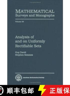 【3-4周达】Analysis Of And On Uniformly Rectifiable Sets [9780821815373]