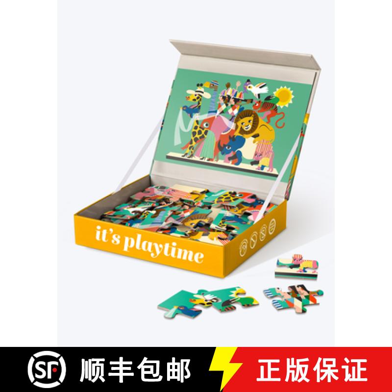 【3-4周达】Animal Carnival 24 Piece Kids Jigsaw Puzzle - Fun & Educational Puzzle for Ages 4+ [9781488969720]