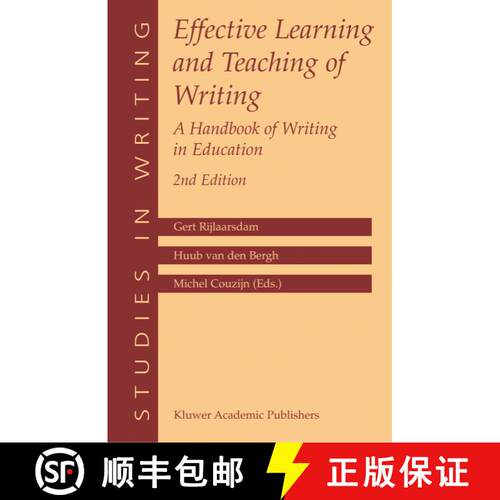 【3-4周达】Effective Learning and Teaching of Writing: A Handbook of Writing in Education (2nd ed. 20... [9781402027253]