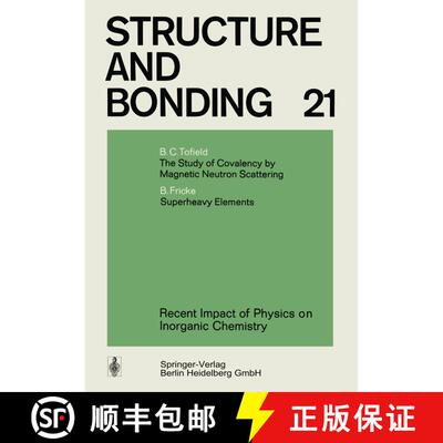 【3-4周达】Recent Impact of Physics on Inorganic Chemistry (Softcover reprint of the original 1st ed.... [9783662155325]