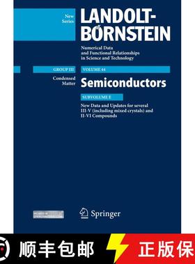 【3-4周达】New Data and Updates for several III-V (including mixed crystals) and II-VI Compounds: Con... [9783642234149]