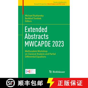 and 3周达 MWCAPDE Abstracts Methusalem Analysis Partial Classical Extended Workshop 9783031416644 Di... 2023