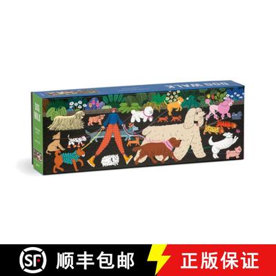 【4周达】Dog Walk 1000 Piece Panoramic Puzzle [9780735369528]