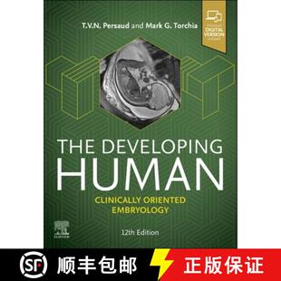 【3-4周达】The Developing Human: Clinically Oriented Embryology [9780443116988]