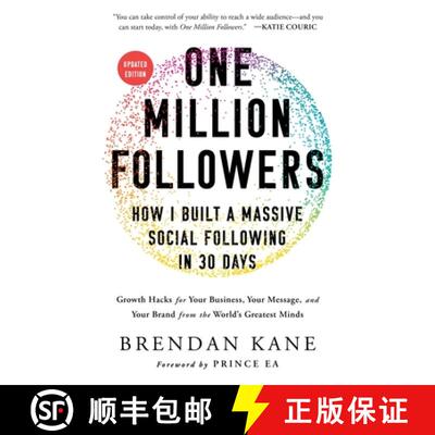【3-4周达】One Million Followers, Updated Edition: How I Built a Massive Social Following in 30 Days [9781637749432]