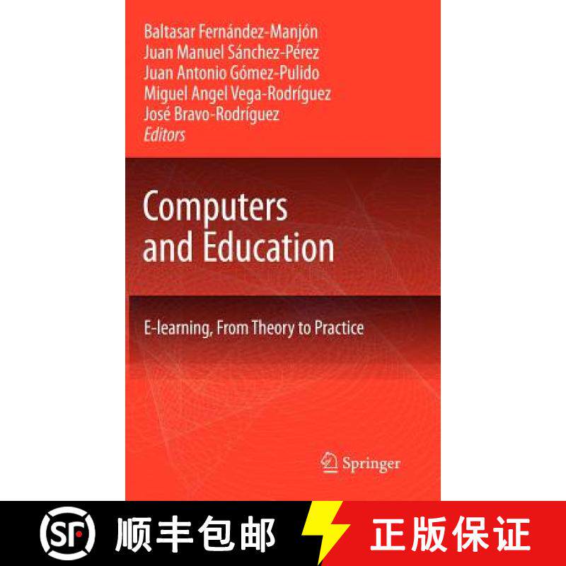 【3-4周达】Computers and Education : E-Learning, From Theory to Practice [9781402049132]