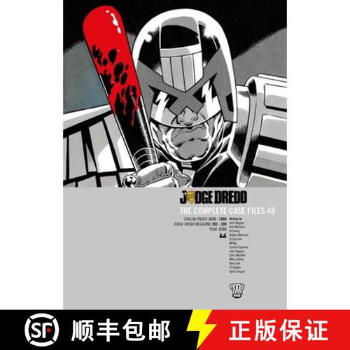 【3-4周达】Judge Dredd: The Complete Case Files 49 [9781837866717]