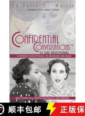 【3-4周达】Confidential Conversations 21-Day Devotional: a Woman's Devotional to Unveiling Her Mask a... [9780692722930]