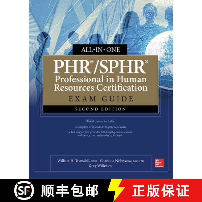 【3-4周达】Phr/Sphr Professional in Human Resources Certification All-In-One Exam Guide, Second Edition [9781260453119]