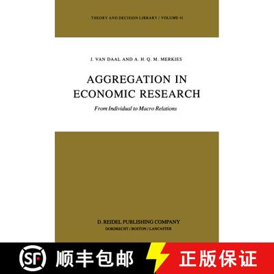 【3-4周达】Aggregation in Economic Research : From Individual to Macro Relations [9789027717122]