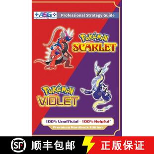 Violet Hardback Strategy and Pokémon 100% Premium Guide Unof... Full Scarlet Color 3周达 9781915980007 Book